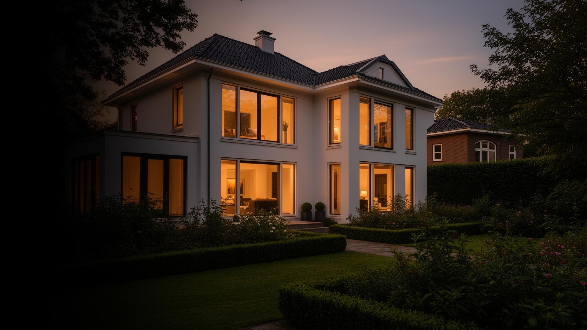 Verzorgde woning met strak schilderwerk